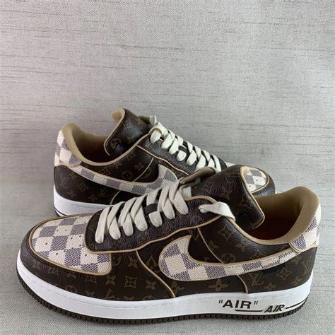 nike air force 1 low louis vuitton monogram brown|Louis Vuitton air force 1.